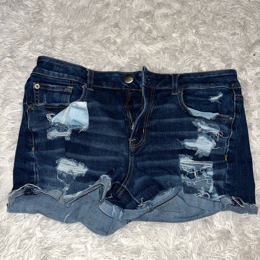 American Eagle high waisted denim shorts